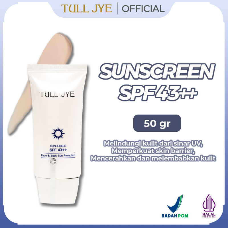 Sunscreen SPF 43++ (Face & Body)